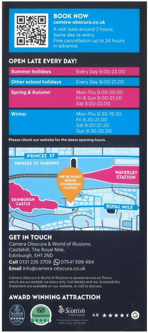 Camera Obscura brochure thumbnail