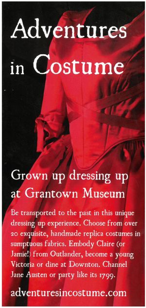 Grantown Museum - Adventures In Costume brochure full size
