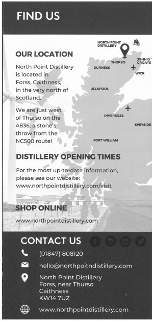 North Point Distillery brochure thumbnail