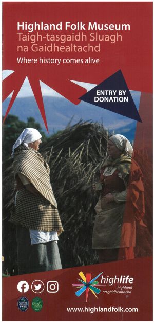 Highland Folk Museum brochure thumbnail