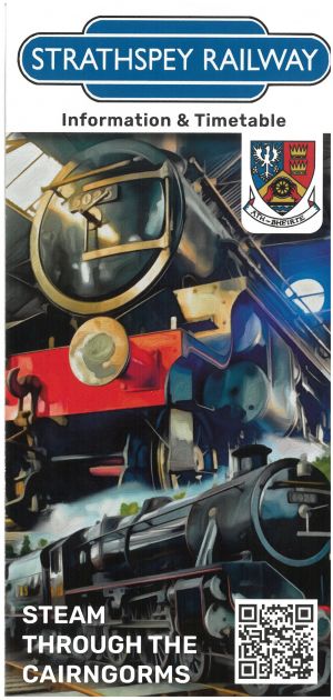 Strathspey Steam Railway brochure full size