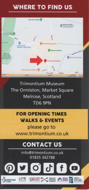 Trimontium Museum brochure thumbnail