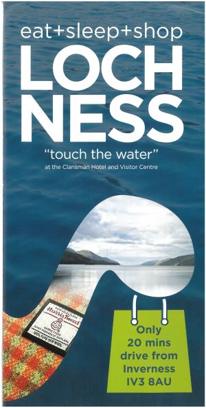 Eat, Sleep, Shop Loch Ness brochure full size