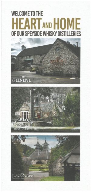 Chivas - Home of Speyside Whisky Distilleries brochure full size