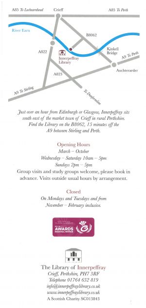 The Library of Inverpeffray brochure thumbnail