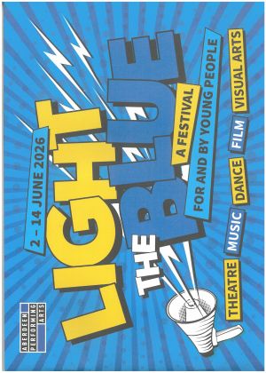 Light the Blue - A Festival for and by Young People brochure full size