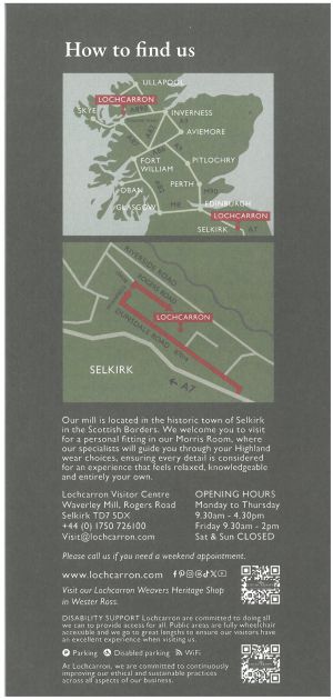 Lochcarron of Scotland - Highland Wear & Weddings  brochure thumbnail