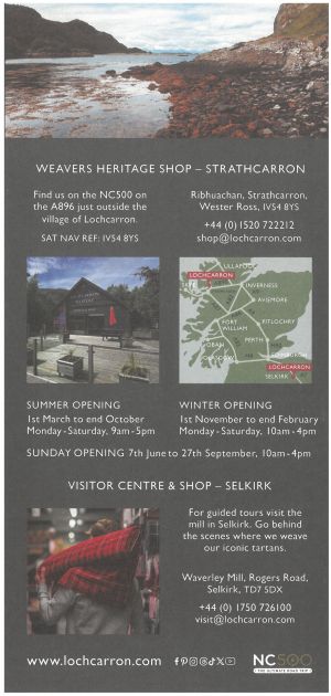 Lochcarron Weavers Heritage Shop brochure thumbnail