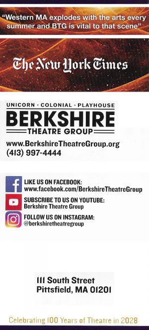 Berkshire Theatre Group brochure thumbnail