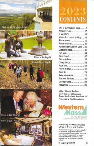 Western Mass Visitors brochure thumbnail