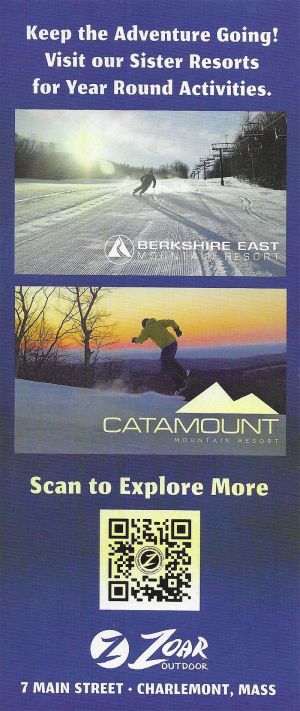Zoar Outdoor Multisport Adventures brochure full size