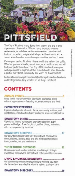 Love Pittsfield Downtown brochure full size