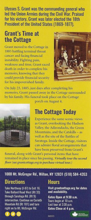 Grant Cottage brochure full size