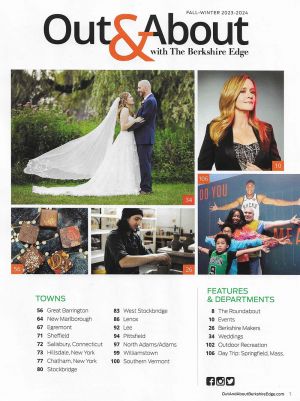 Out and About in The Berkshires Magazine brochure full size