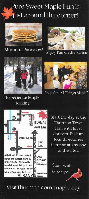 Thurman Maple Days brochure full size