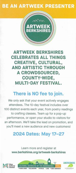 Art Week in The Berkshires brochure thumbnail