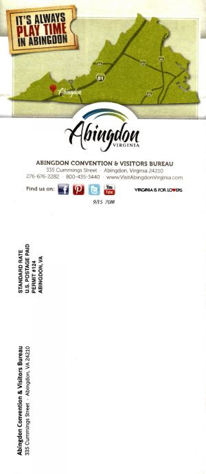Abingdon Visitors Guide brochure thumbnail