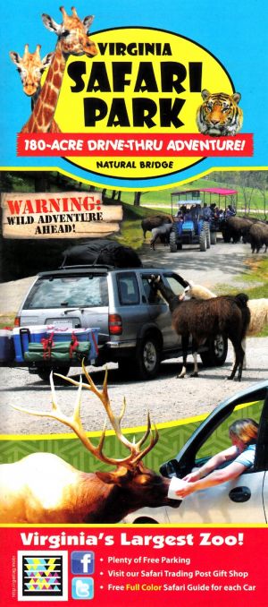 Virginia Safari Park brochure full size