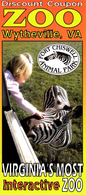 Fort Chiswell Animal Park brochure full size