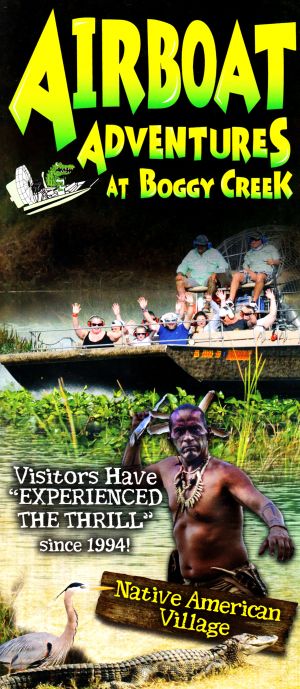 Boggy Creek Airboat Rides brochure thumbnail