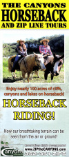 The Canyons Horseback and Zip Line Tours