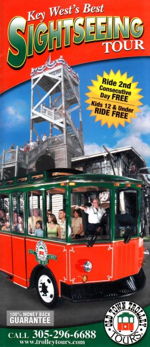 Old Town Trolley Tours of Key West brochure thumbnail