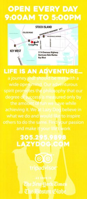 Lazy Dog Kayak Guides brochure thumbnail