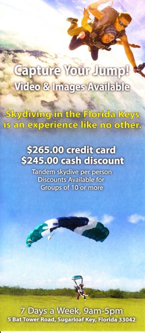 Key West Skydiving brochure thumbnail