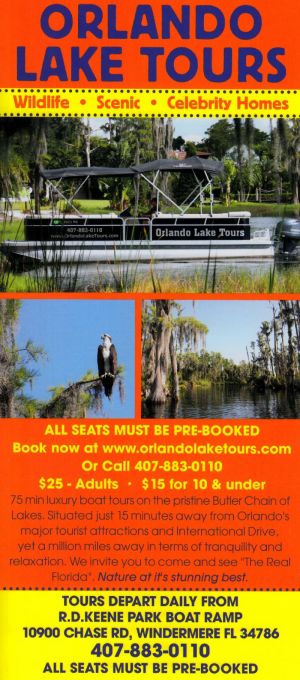 Orlando Lake Tours brochure thumbnail