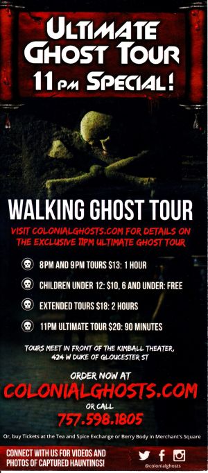 Colonial Ghosts brochure thumbnail