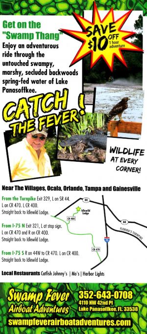 Swamp Fever Airboat Adventures brochure thumbnail