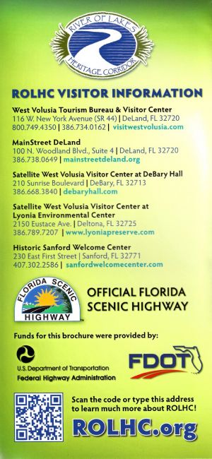 River of Lakes Heritage Corridor brochure thumbnail