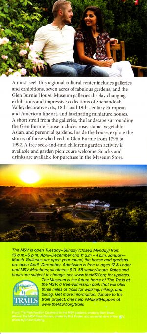 Museum of The Shenandoah Valley brochure thumbnail