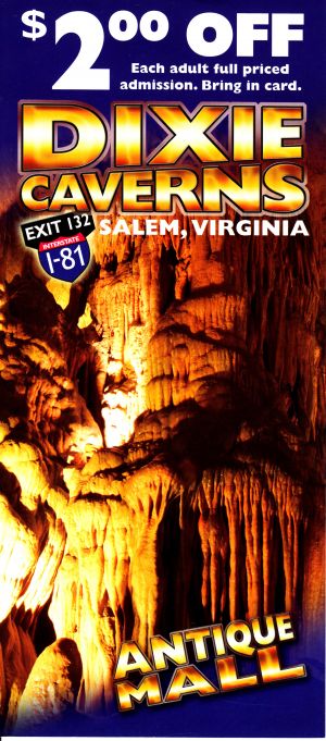 Dixie Caverns brochure thumbnail