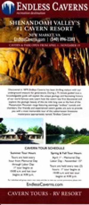 Endless Caverns brochure thumbnail