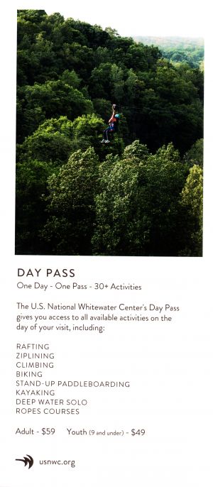 U.S. National Whitewater Center brochure thumbnail