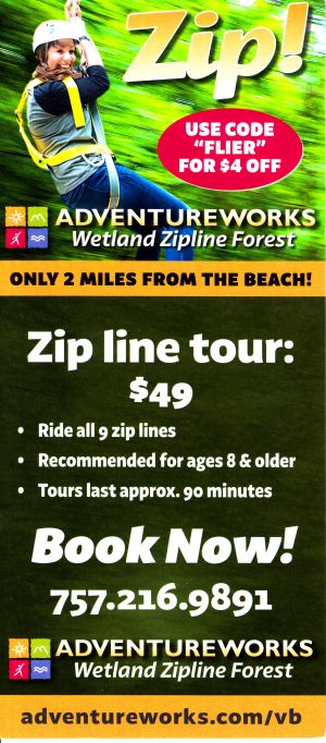 AdventureWorks Wetland Zip Line Park brochure thumbnail