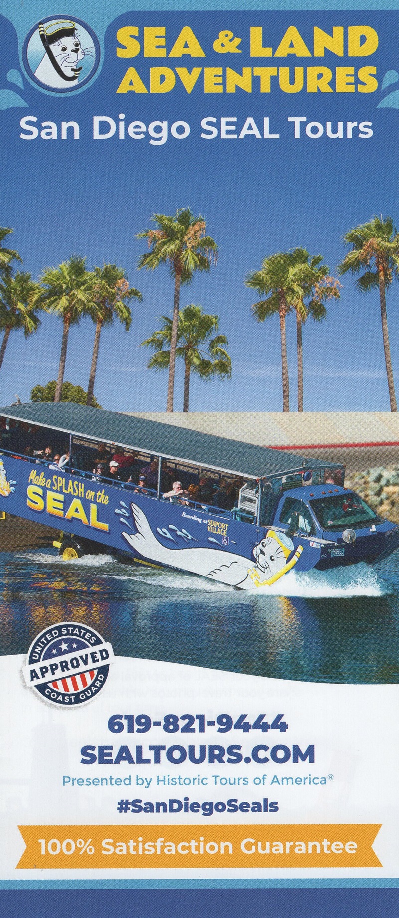 Seal Tours brochure full size