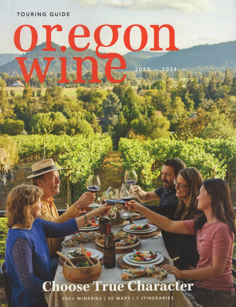 Oregon Wine Touring Guide brochure thumbnail