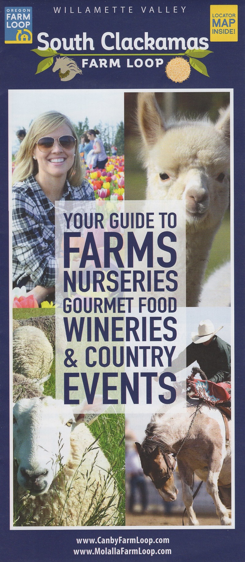 South Clackamas Farm Loop brochure full size